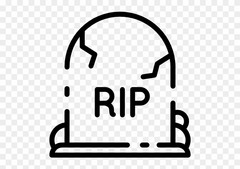 Tombstone Free Icon - Rip Icon Transparent - Free Transparent PNG Clipart  Images Download