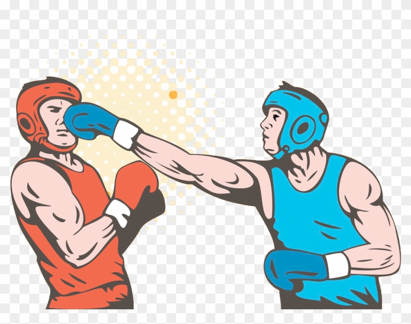 Boxing Glove Punch Knockout Sparring - Boxing #1058246