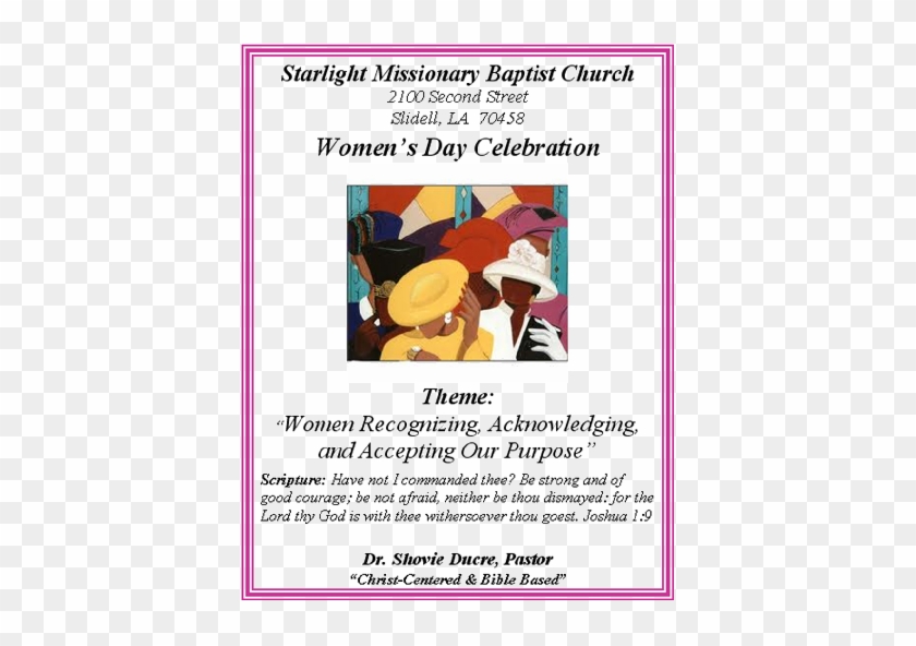 Religious Women's Day Clipart - Church Hats For Women #1058280