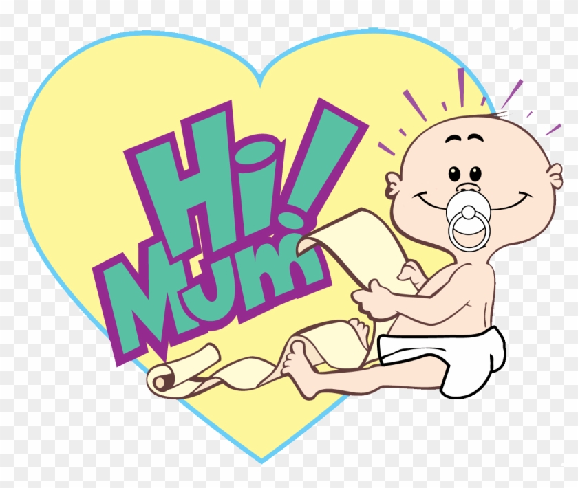 New Born Baby Cartoon #1058303