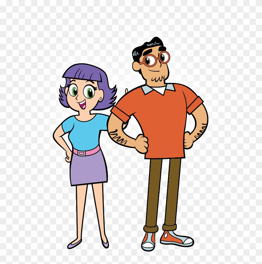 Mom And Dad Clipart - Mom And Dad Cartoon #1058331