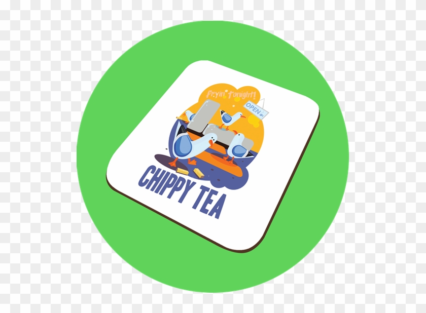 Chippy Tea Coaster - Liverpool #1058341