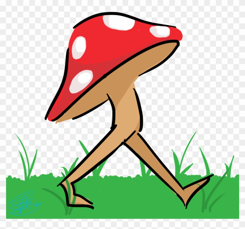 Ramblin' Evil Mushroom Gif By Spellbird On Deviantart - Gif Of A Mushroom #1058342