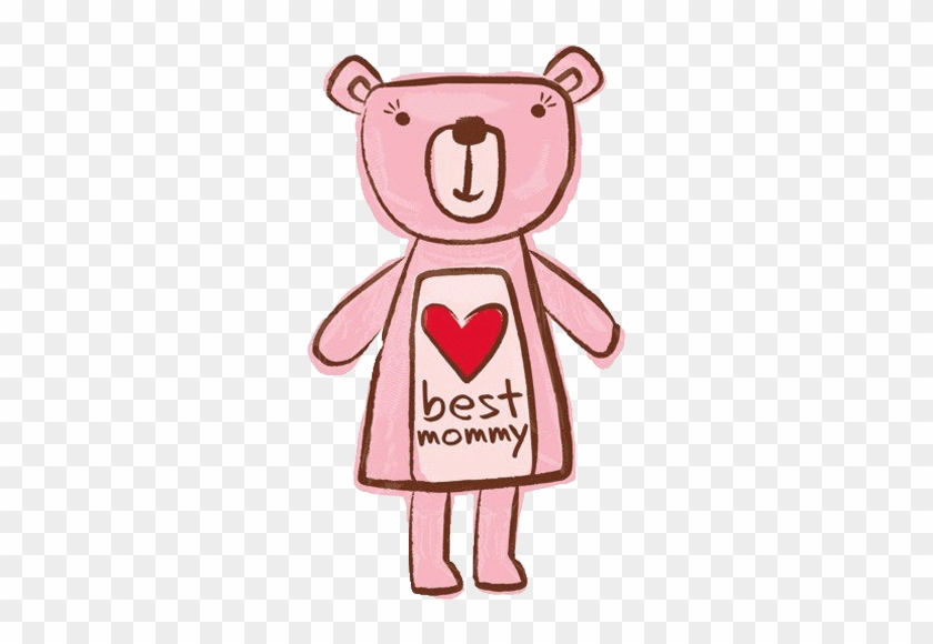 Large Shape Best Mommy Bear Balloon - Mylar Balloons #1058368