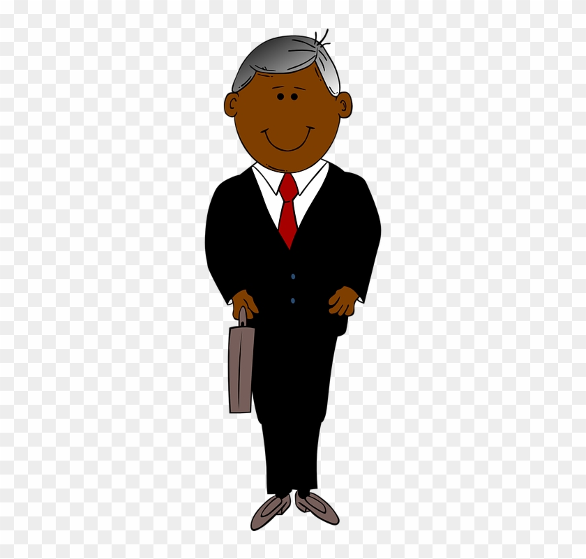 Cartoon Suit 12, Buy Clip Art - Clip Art Black Man #1058386