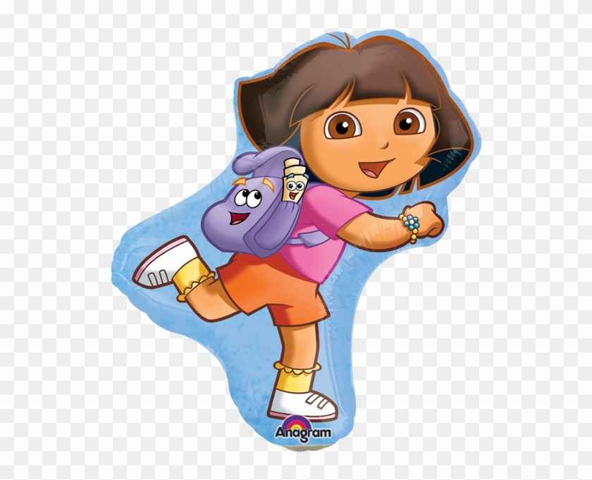 Dora Exploring - (airfill Only) Dora The Explorer Balloon Exploring #1058478