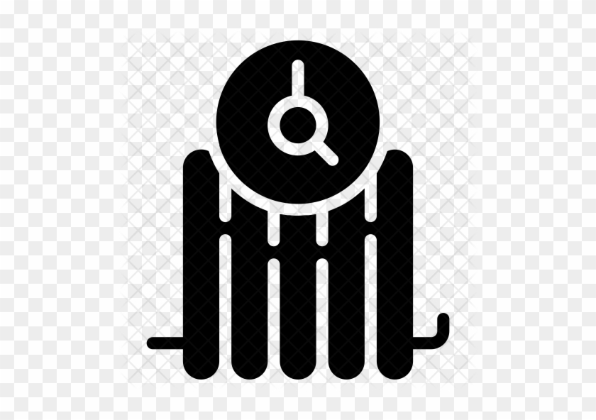 Radiator Icon - Heating System #1058515