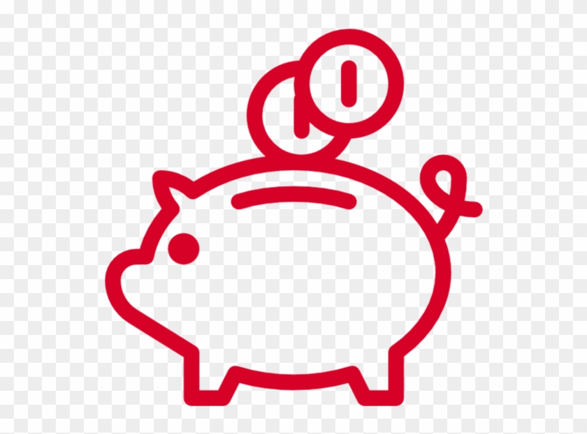 Save Money On Heating Bills - Save Money Line Icon #1058555