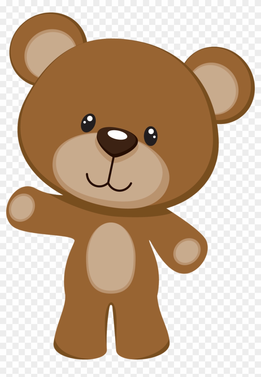 Brown Clipart Teddy Bear - Ursinho Png #1058605