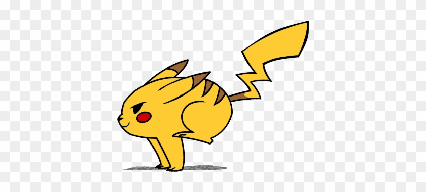 Pikachu Running Animation By Cadetderp - Pikachu Running Gif - Free  Transparent PNG Clipart Images Download