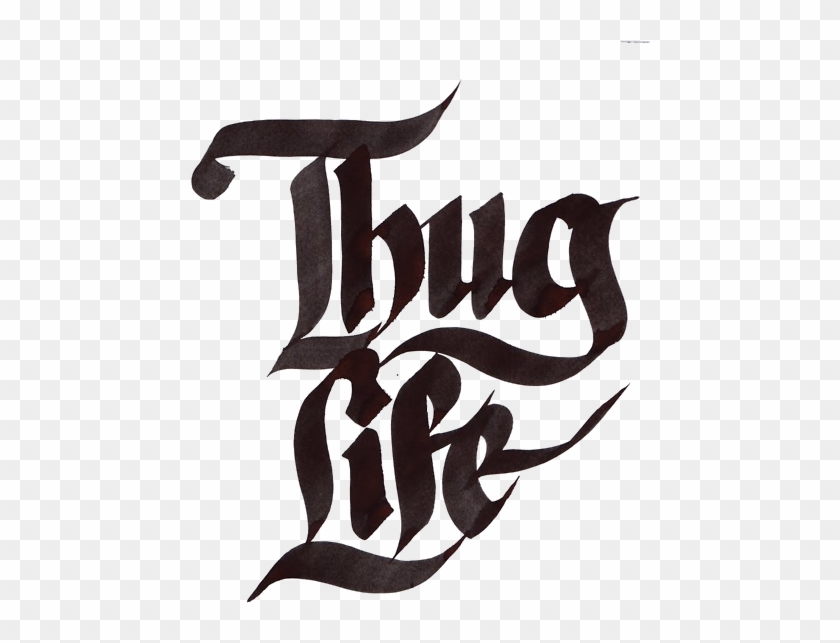 Thug Life Text Png - Thug Life Glasses Png #1058778