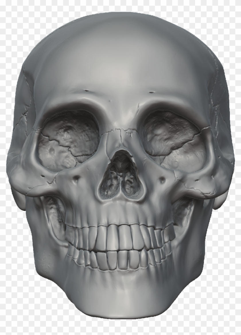 Scary Scull Clip Art - Skeleton Head #1058898