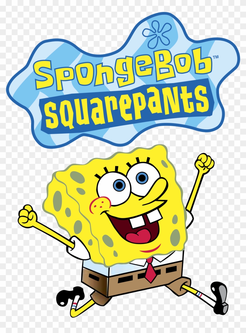 Spongebob Squarepants Logo Png Transparent Svg Vector - Spongebob Clipart #1058935