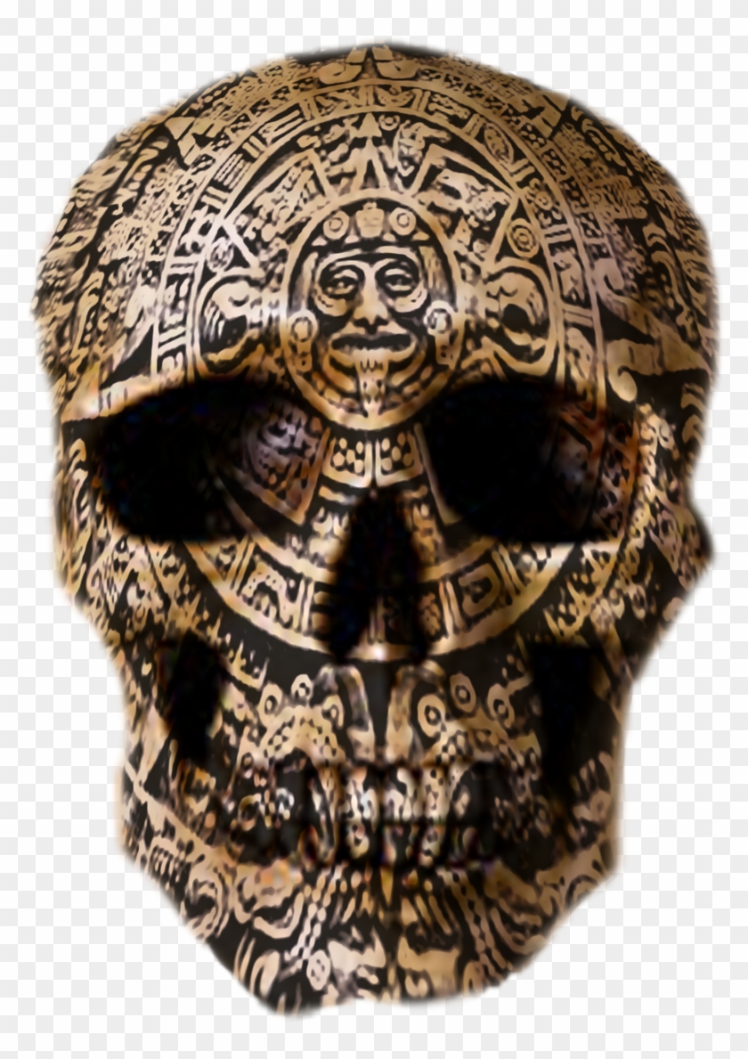Mayan Skull By Rubengenesis Mayan Skull By Rubengenesis - Mayan Skull Tattoo #1059002