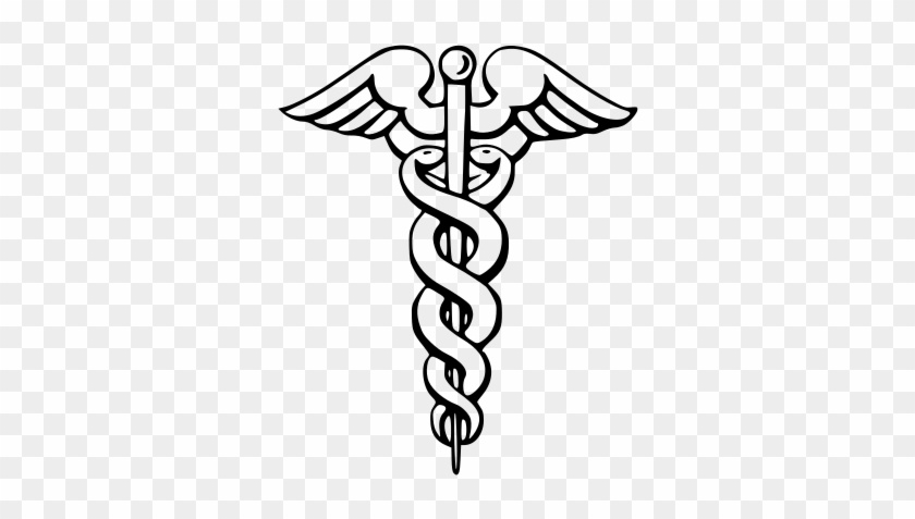 Modern Depiction Of The Caduceus As The Symbol Of Commerce - Medical Caduceus #1059042