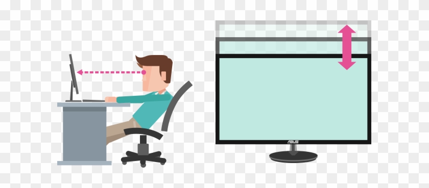 Cannot Swivel Your Monitor To Share The Screen With - Monitor At Eye ...