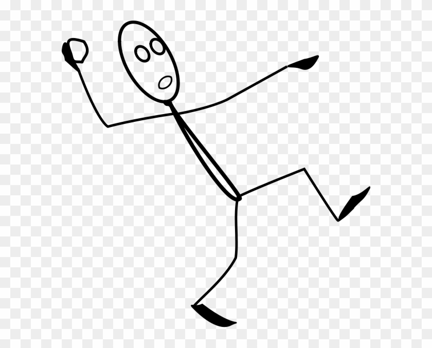 Al Throwing A Stone Png Images - Stick Figure Throwing Ball #1059162