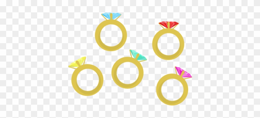 Five Golden Rings - Circle - Full Size PNG Clipart Images Download