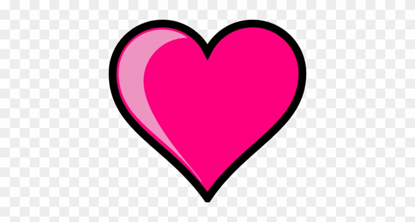 Cute Pink Heart Clipart Clipart Panda Free Clipart - Love Heart Clip Art #1059202