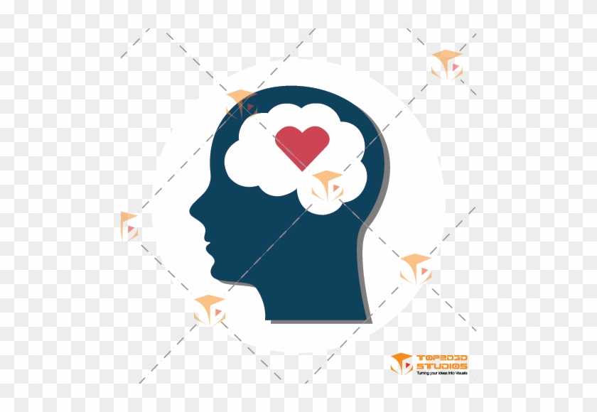 Loving Brain Icon - Icon Design #1059207