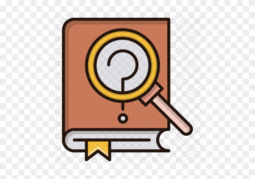 Research Book Icon - Information Research #1059225