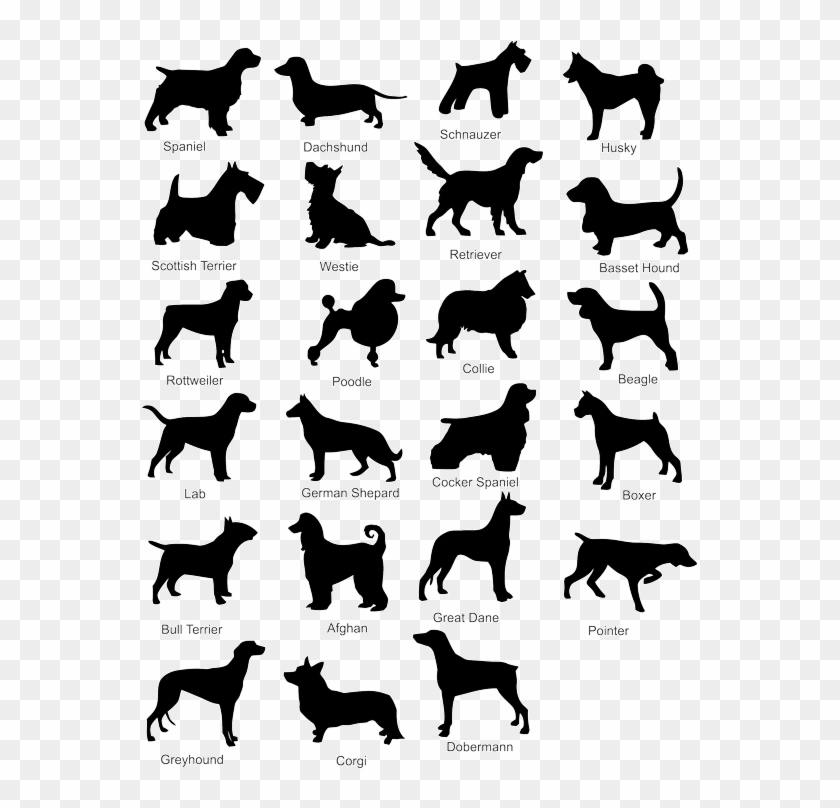Dog Silhouette Vector Free Download - Dog Silhouette Vector Free #1059242