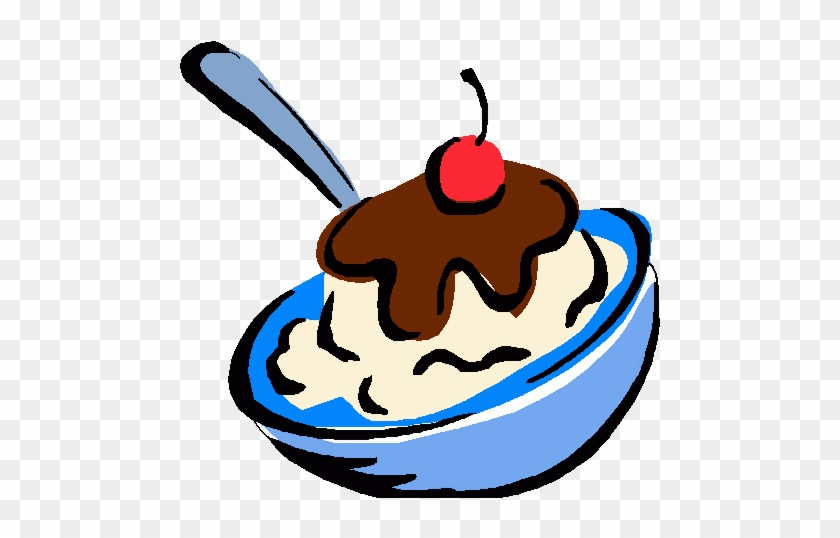 273 Calories In One Cup Of Vanilla Ice Cream - Ice Cream Sundae Clipart #1059253