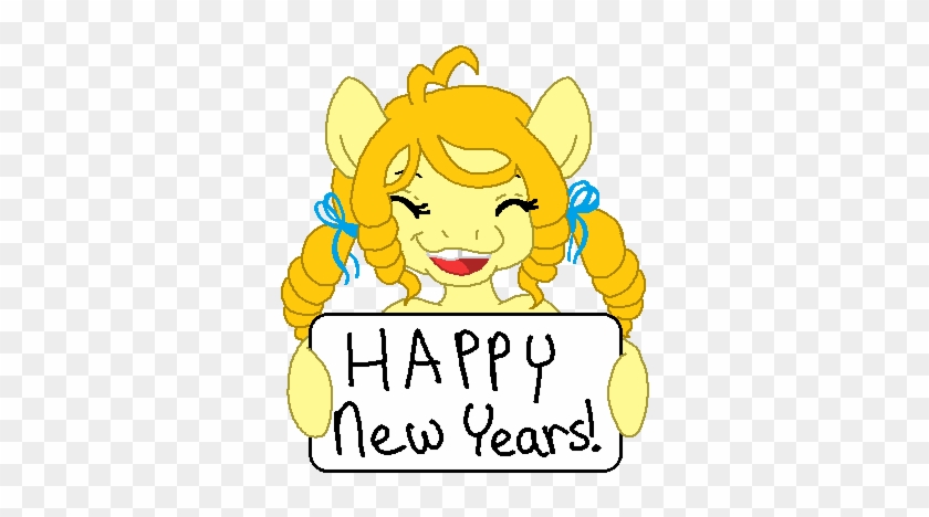 Have A Golden New Years By Lady Golden Rule - Cartoon #1059317