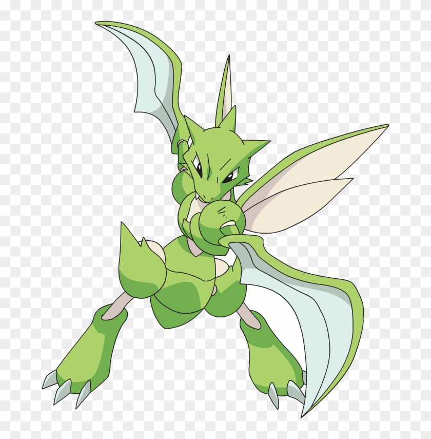 123scyther Ag Anime - Scyther Pokemon #1059367