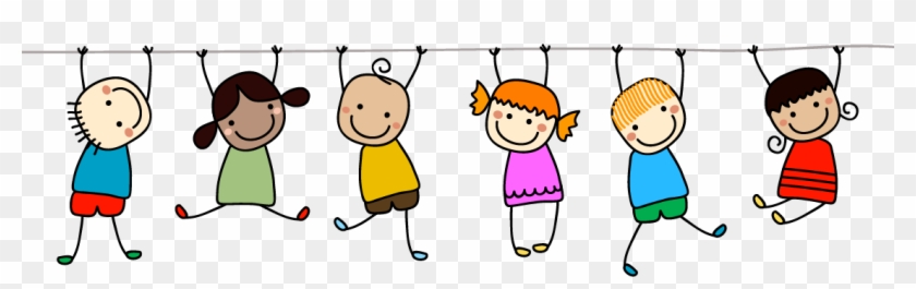 Children's Activity Center - Kids Hanging Cartoon - Free Transparent PNG  Clipart Images Download
