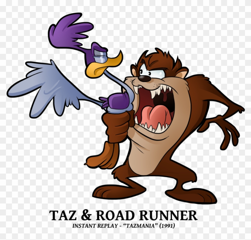 Tasmanian Devil Elmer Fudd Daffy Duck Bugs Bunny Tweety - Tasmanian Devil Cartoon And Roadrunner #1059522