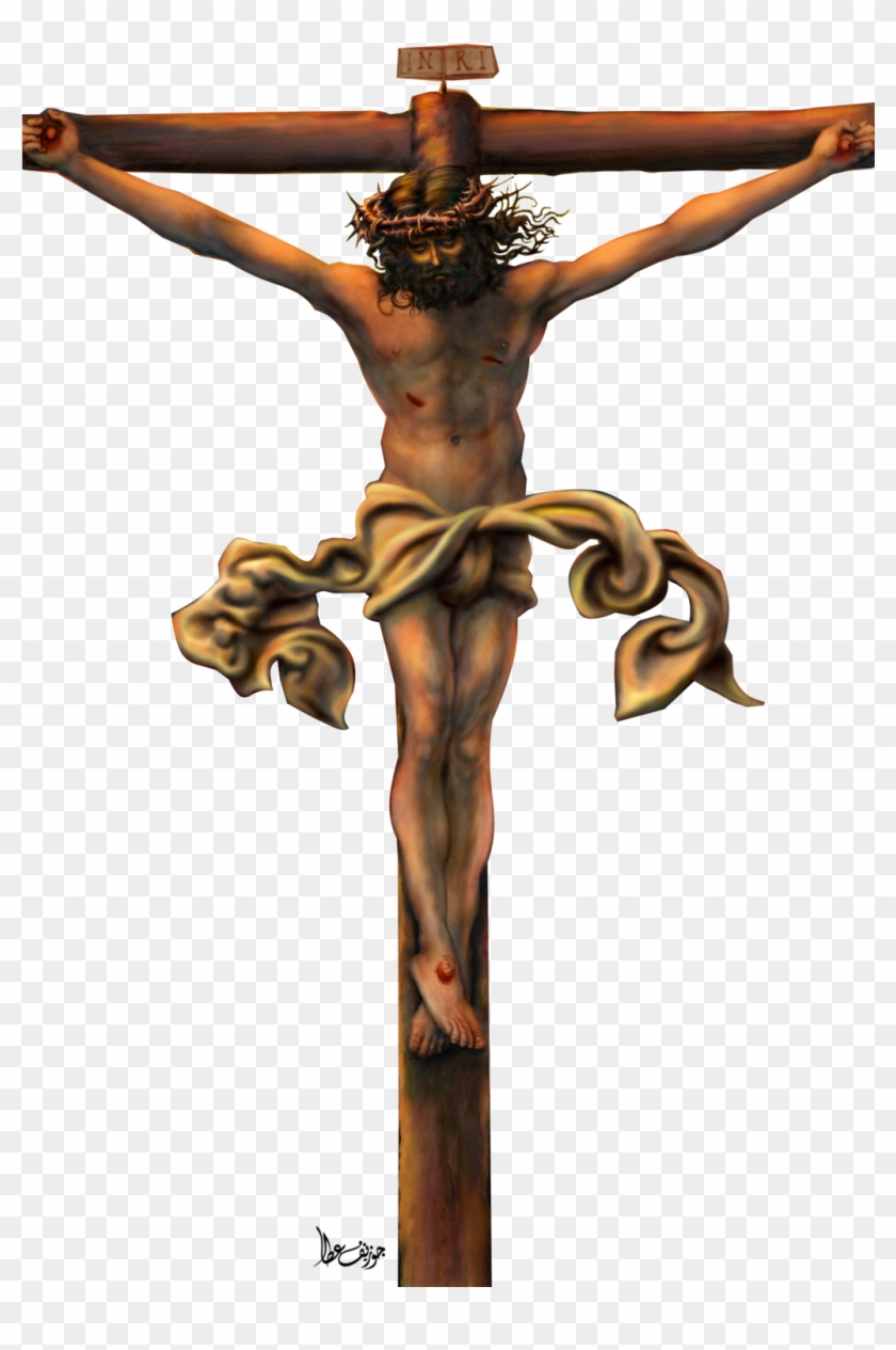 Crucifixion By Lueb Art-d3kn2q2 By Joeatta78 - Crucifix #1059677