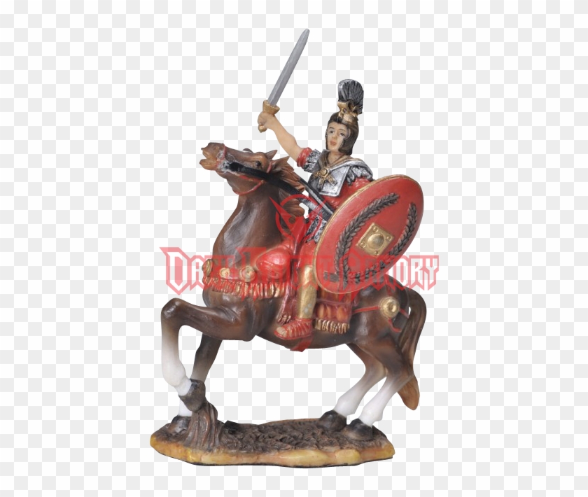 Roman Soldier On Horse Statue - Roman Soldier On Horse #1059774