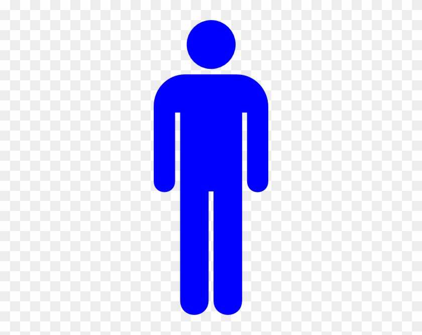 Description Man And Man Icon Png Image - Men Toilet Sign #1059823
