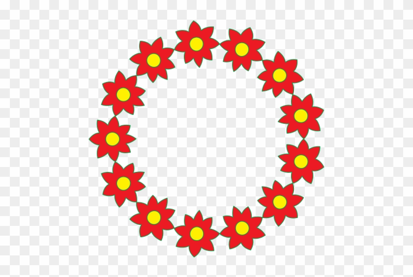 Decorative Wreath Flower Natural Ornament - Бренд Иркутска #1059929
