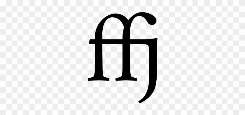 Ffj Ligature #1060120