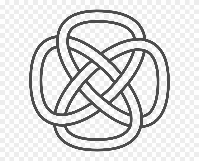 Vine Celtic Knot Clip Art - Coloring Pages Celtic Knots #1060185