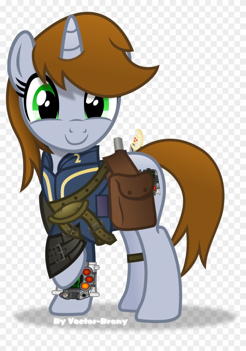 Littlepip Happy By Vector Brony Littlepip Happy By - Mlp Little Pip Vector #1060199