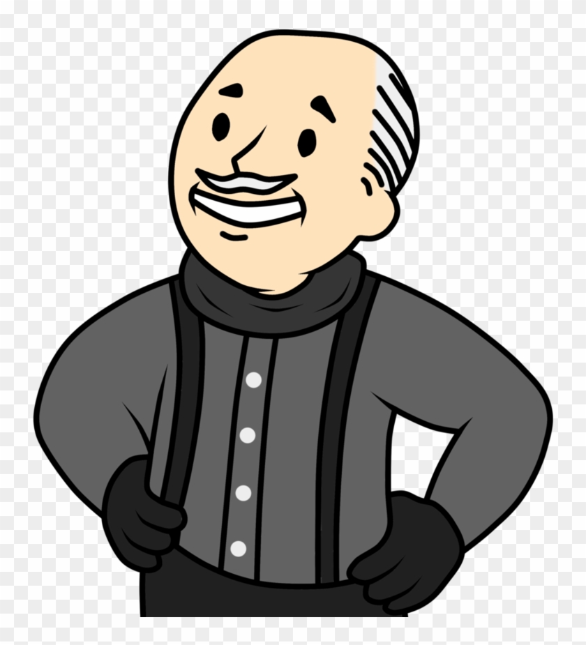 Vault Boy Charisma The Fallout Wiki New Vegas And More - Fallout - Free  Transparent PNG Clipart Images Download