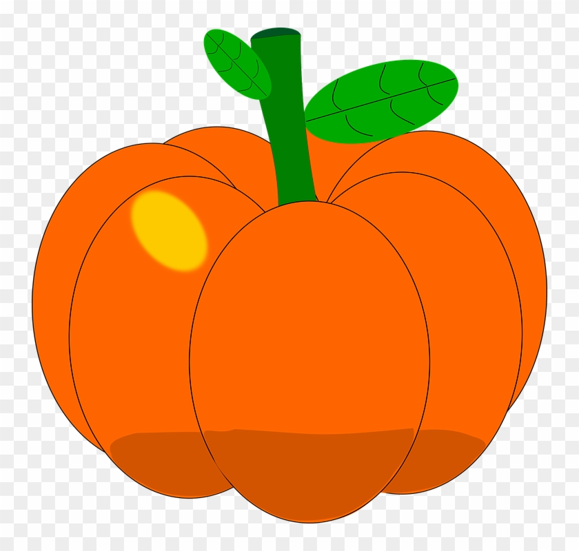 Pumpkin Leaf Cliparts 9, Buy Clip Art - Calabaza #1060307