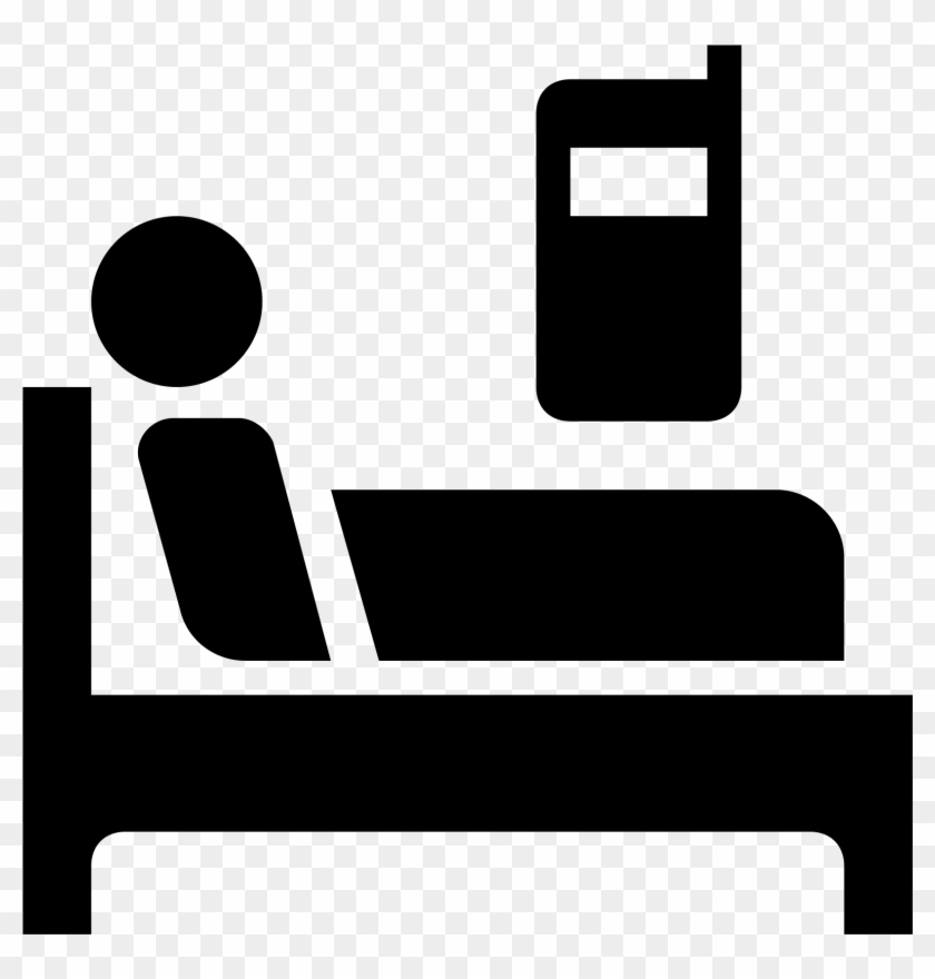 It's A Logo Of A Bed From The Side With The Headboard - Cama Icono Png #1060313