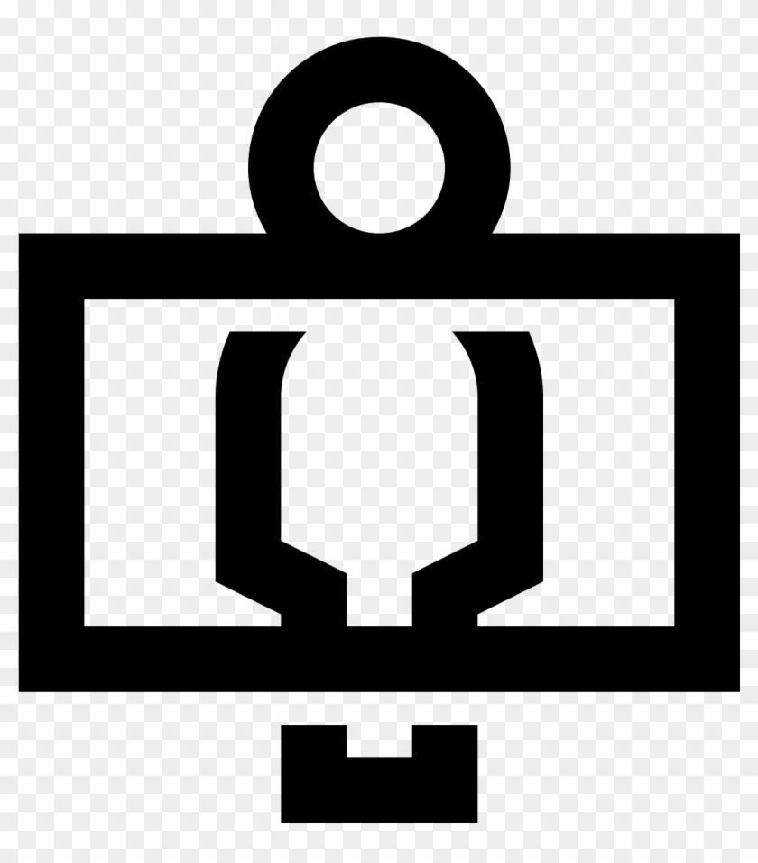 Airport Security Icon - Body Scan Icon #1060344