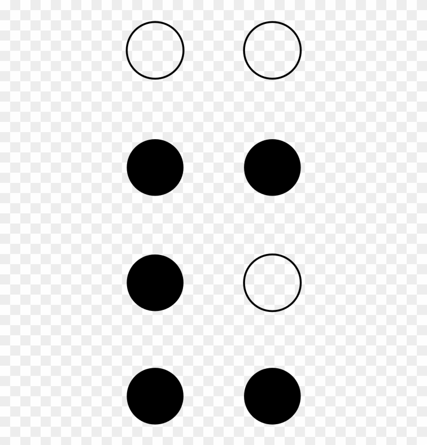 File - Braille8 Dots-25378 - Svg - Circle #1060350