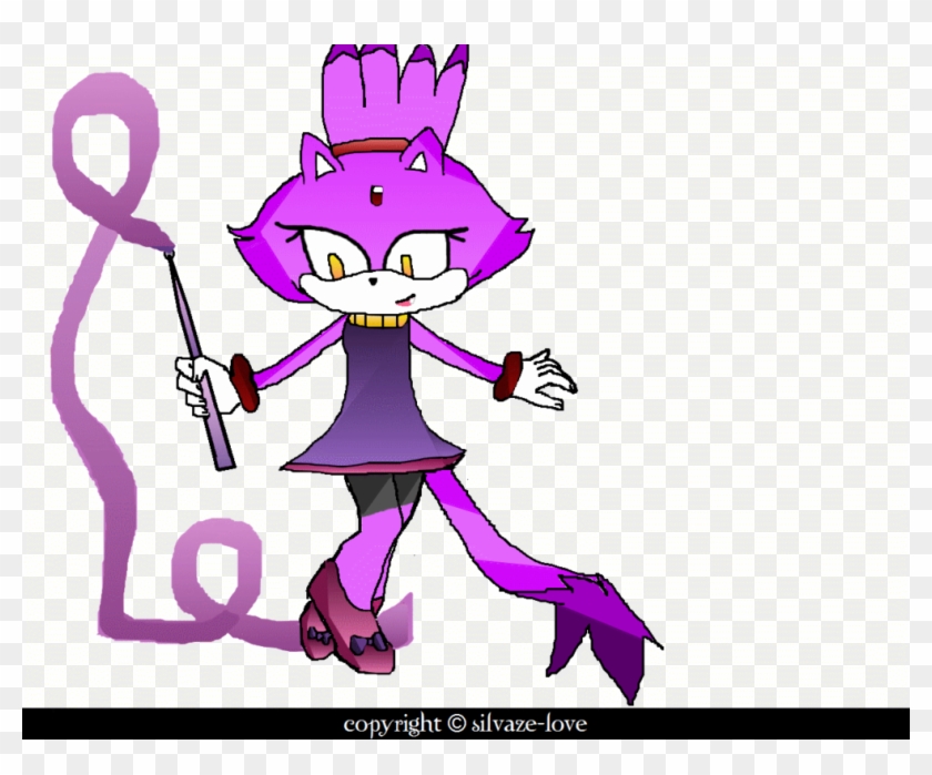 Blaze The Cat Ribbon London Olympic Game 2 By Silvaze - Blaze The Cat #1060367