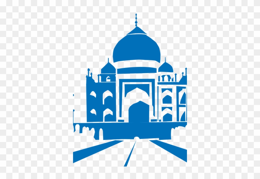 Taj Mahal Vector Graphics - Taj Mahal Clip Art Png #1060510