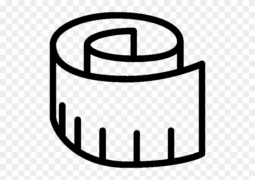 Pixel - Measure Tape Icon #1060532