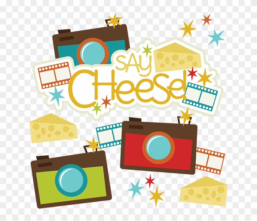 Say Cheese Svg Files For Scrapbooking Cardmaking Cheese - Say Cheese Camera Clip Art #1060658