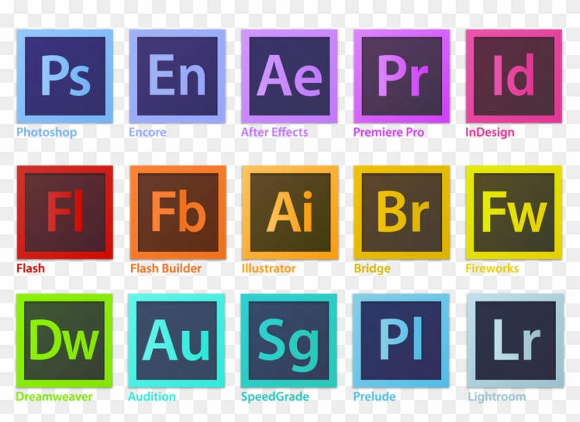 Graphic Design - Photoshop - Indesign - Adobe Illustrator - Adobe Icons #1060710