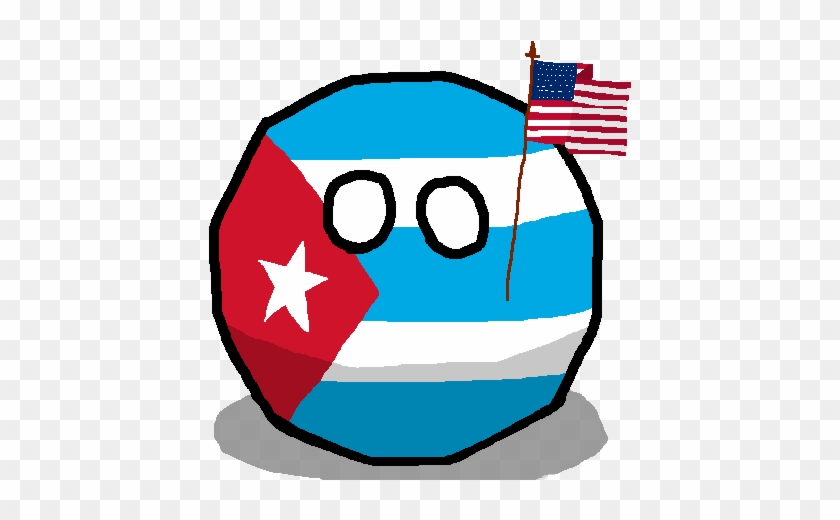 United States Cubaball Gobierno Militar Estadounidense - Hungary Countryball Png #1060726