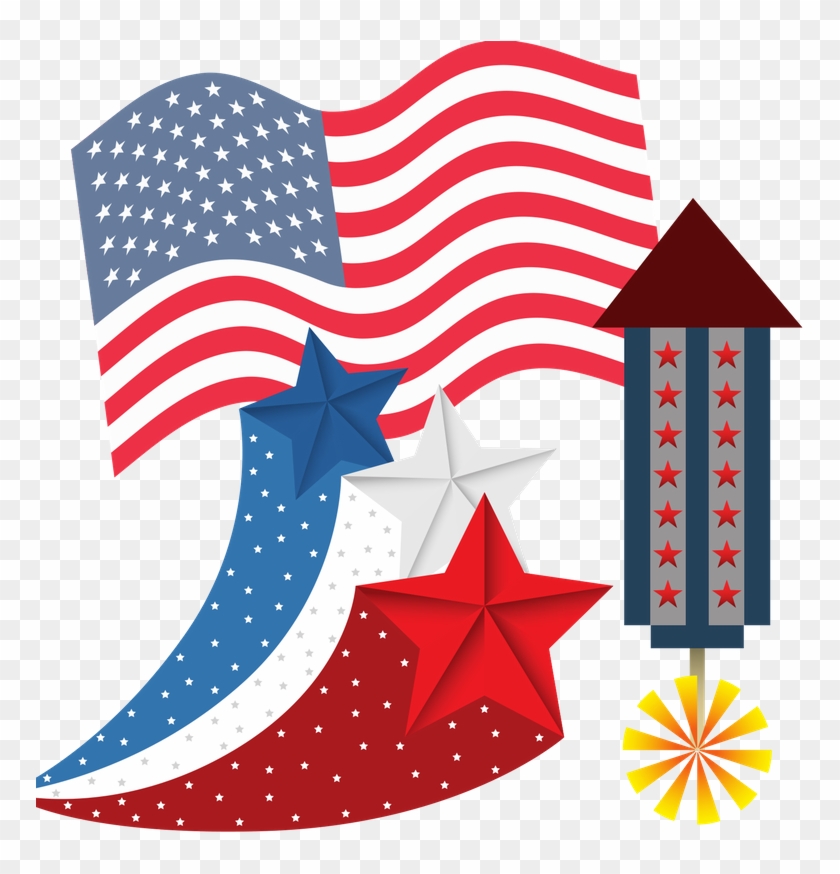 Us Flag Clip Art #1060737